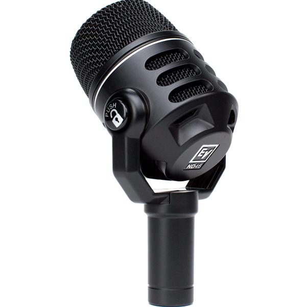 electro-voice dynamic microphones electro-voice nd46 dynamic super cardioid instrument microphone