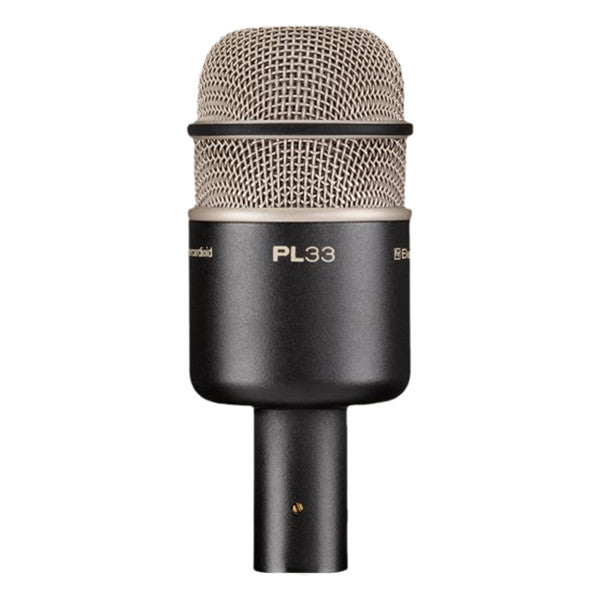 electro-voice dynamic microphones electro-voice pl 33 dynamic microphone - satin black