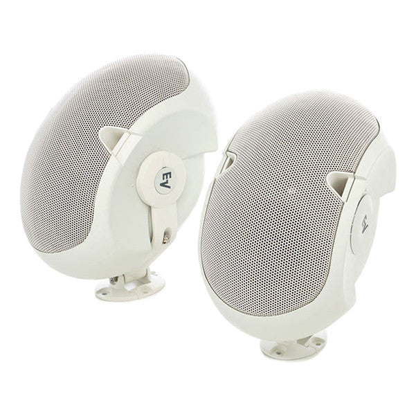 electro-voice monitor speakers electro-voice evid 4.2tw wall installation speakers - white