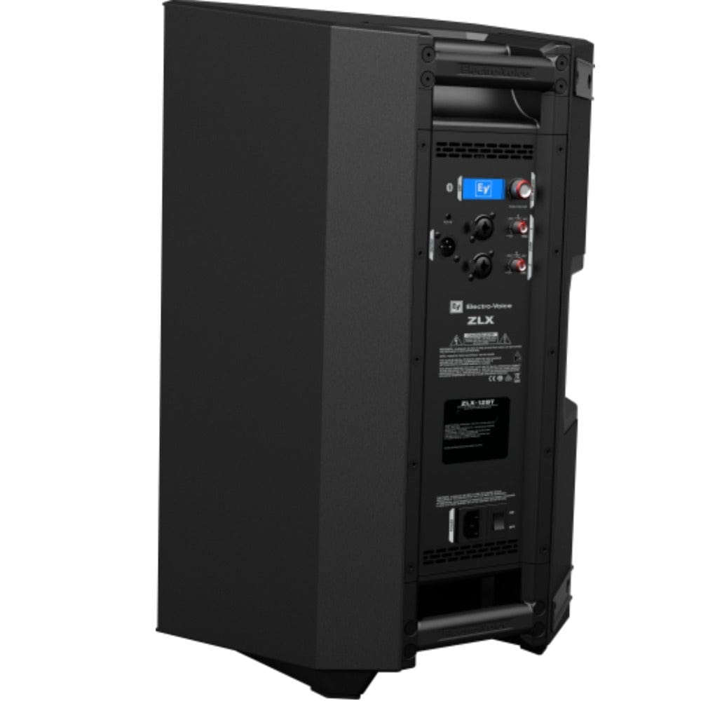 electro-voice portable pa systems electro voice zlx-12bt 12" powered loudspeaker with bluetooth audio