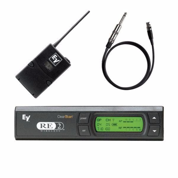 electro-voice wireless systems electro-voice re2 guitar or bass wireless system