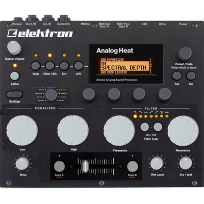 elektron audio interfaces elektron analog heat audio interface
