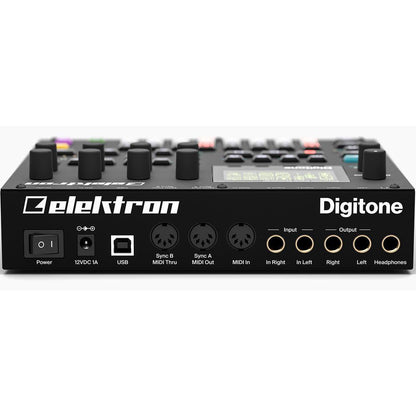 elektron synthesizers elektron digitone 8-voice digital synthesizer and sequencer