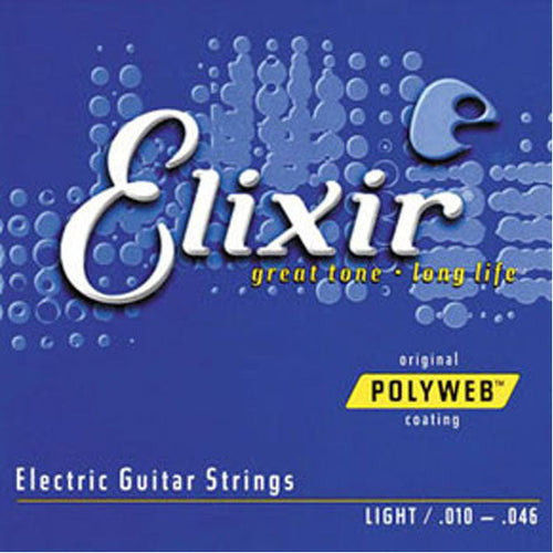 Buy Elixir 12050 Polyweb Light 10 46 Electric Guitar Strings Online