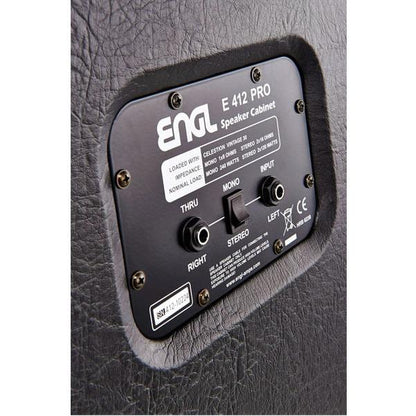 engl speaker cabinets engl e412vs pro guitar speaker cabinet - black