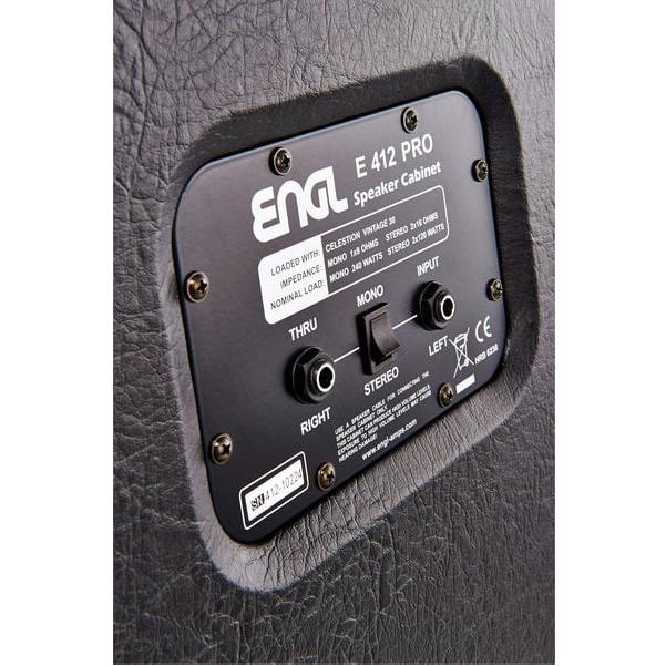 engl speaker cabinets engl e412vs pro guitar speaker cabinet - black