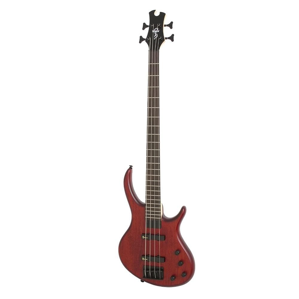 epiphone bass guitars walnut epihpone tobias toby deluxe iv 4-string electric bass guitar   #color_walnut