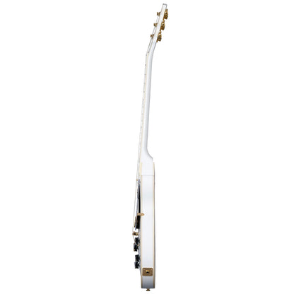 Epiphone Electric Guitars Alpine White Epiphone Les Paul Custom 6 String Electric Guitar - Alpine White