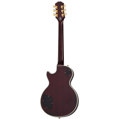 Epiphone Electric Guitars Dark Wine Red Epiphone Jerry Cantrell Wino Les Paul Custom 6 String Electric Guitar
