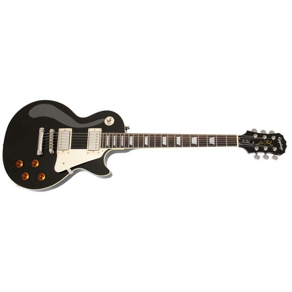 Epiphone Electric Guitars Ebony Epiphone Les Paul Standard Electric Guitar - Pau Ferro Fretboard