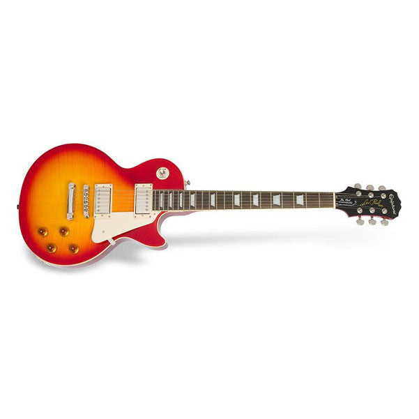 epiphone electric guitars epiphone enlphsnh1 les paul plus pro electric guitar - heritage cherry