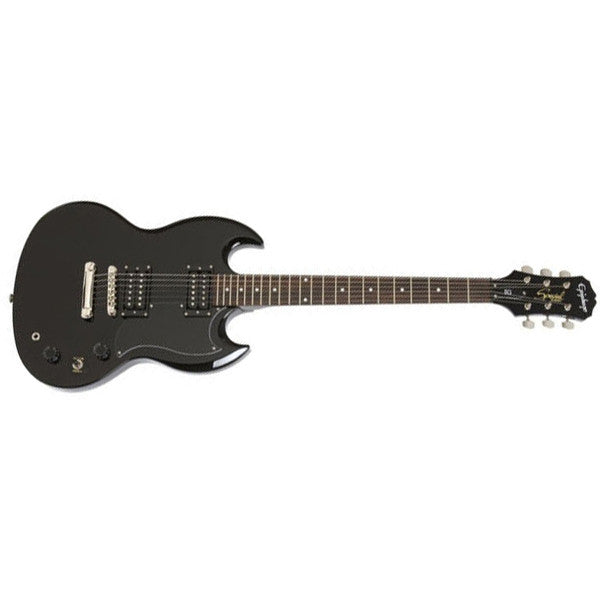epiphone electric guitars epiphone esgspbbh1-e electric guitar, goth sg-special ltd, black