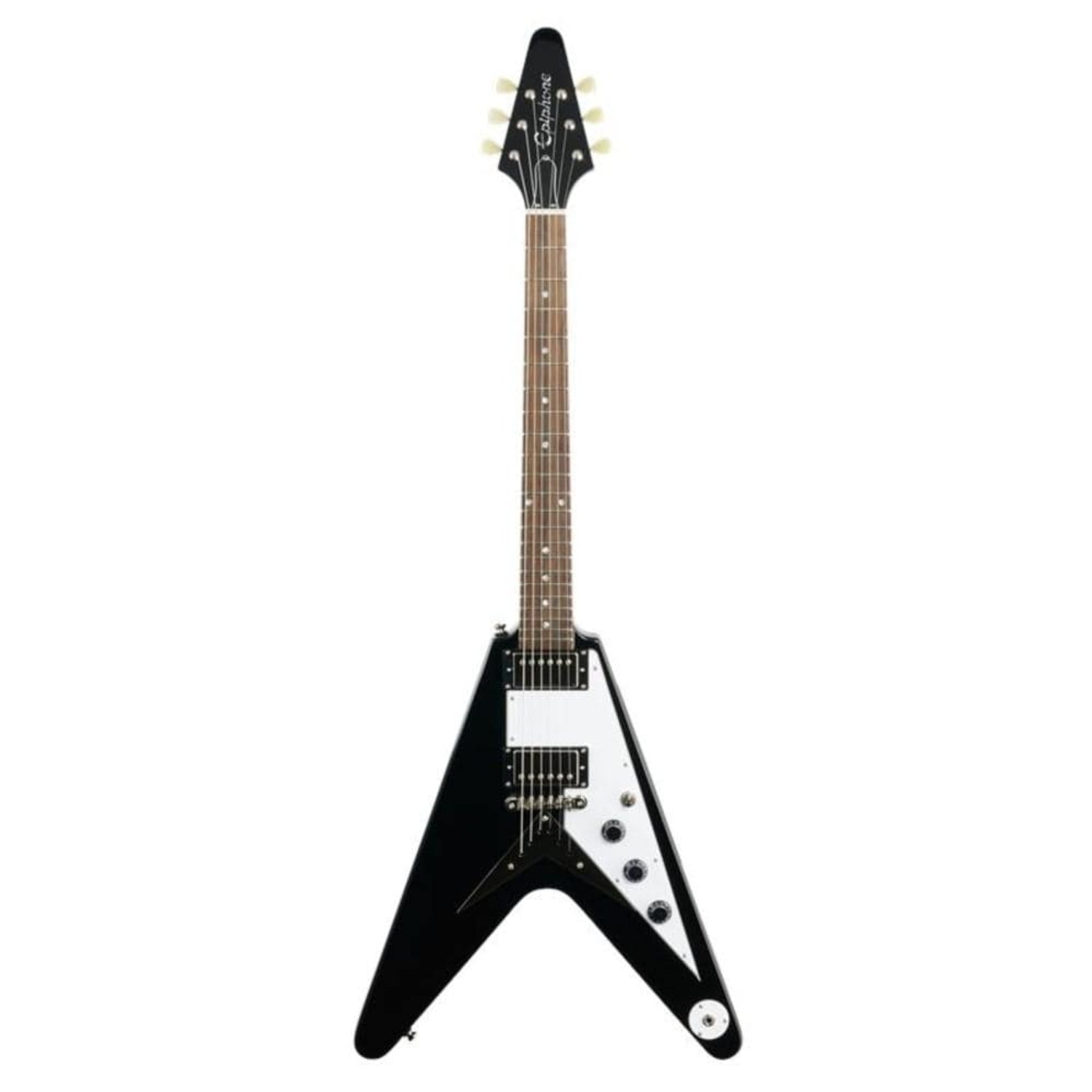Epiphone Electric Guitars Epiphone Flying V 6-Strings Electric Guitar- Ebony