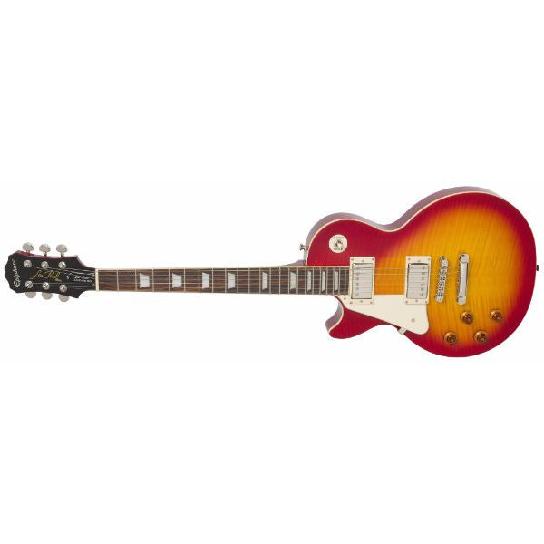 epiphone electric guitars epiphone les paul standard plustop pro left-handed electric guitar