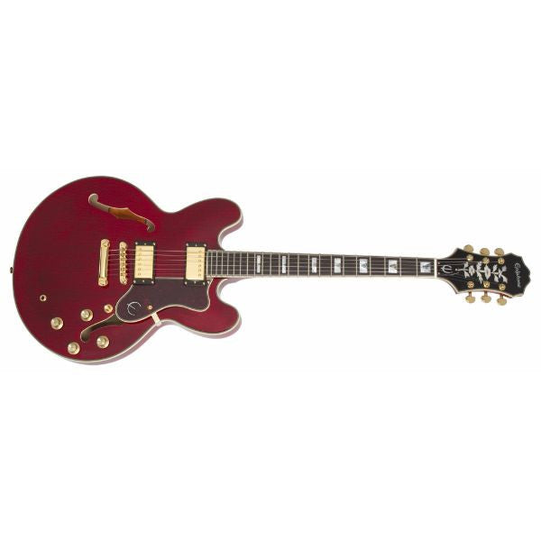 epiphone electric guitars epiphone sheraton-ii pro semi-hollow body electric guitar