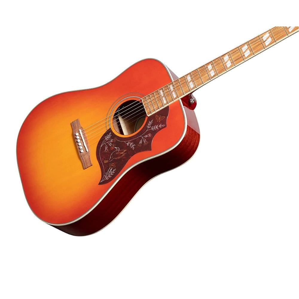 Epiphone Electro Acoustic Guitars Epiphone EEHBFCNH1 Hummingbird Studio Electro Acoustic Guitar - Faded Cherry