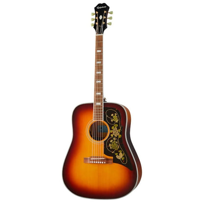 epiphone electro acoustic guitars epiphone masterbilt frontier 6-strings electro acoustic guitar - iced tea aged gloss