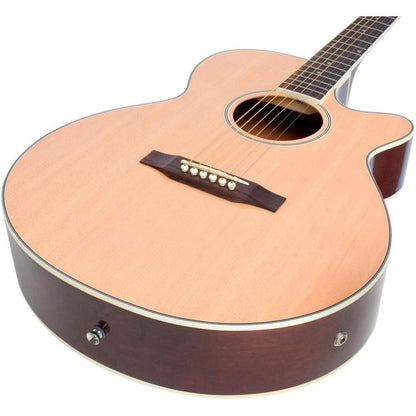 epiphone electro acoustic guitars epiphone pr-4e acoustic-electric guitar player pack