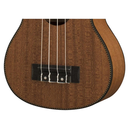 epiphone soprano ukuleles epiphone euelnsbh1 epilani soprano ukulele- natural satin