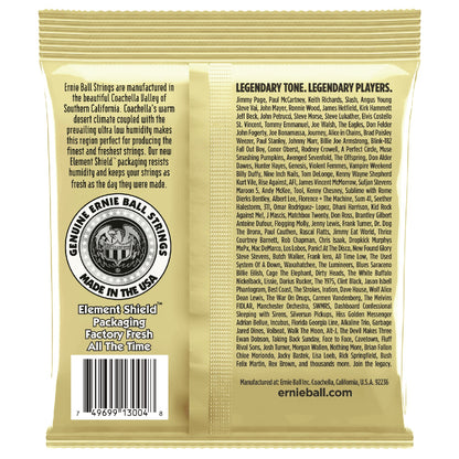 Ernie Ball Acoustic Guitar Strings .011 - .052 Ernie Ball 3004 Earthwood Light 80/20 Bronze Acoustic Guitar Strings 3 Pack 11-52