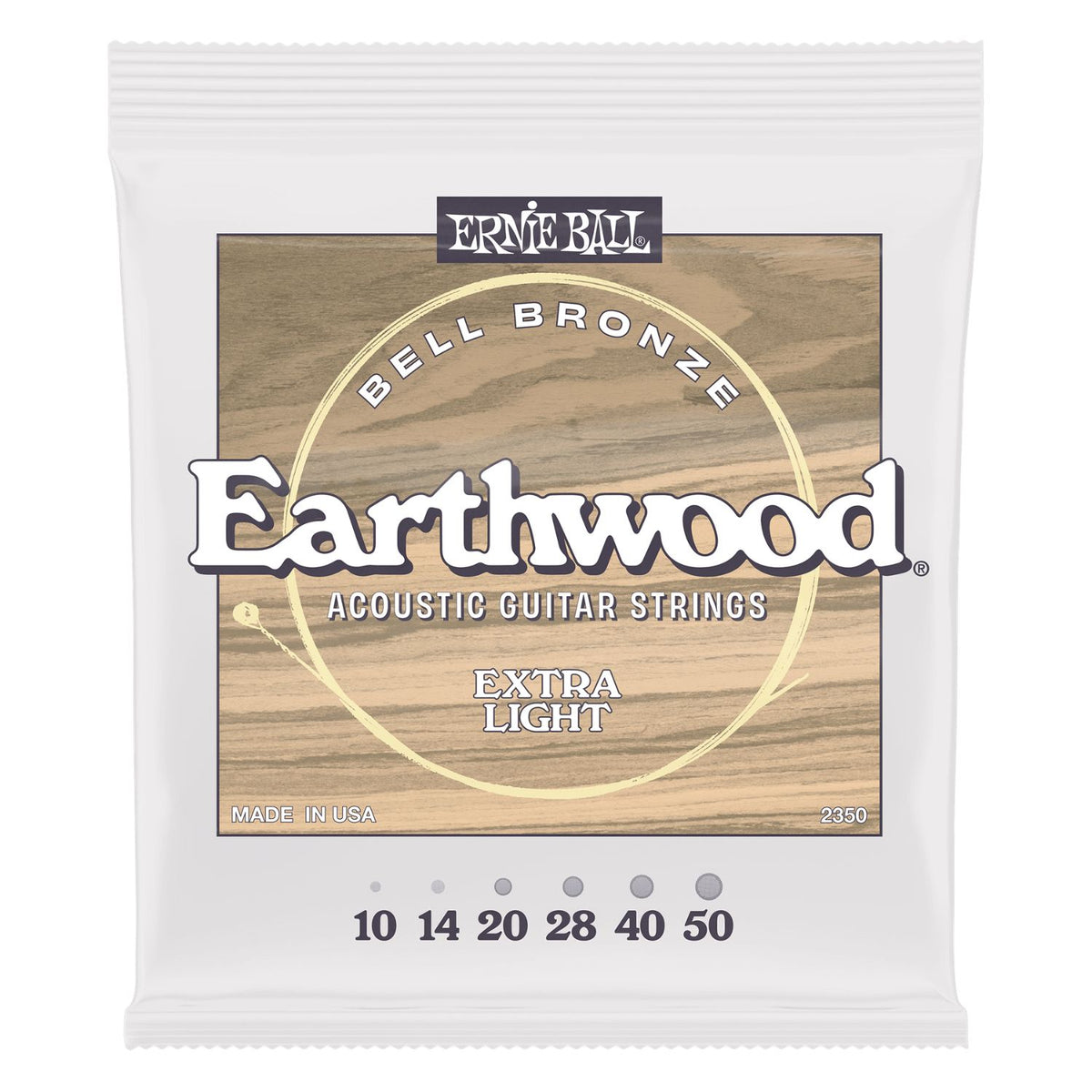 Ernie Ball Earthwood Bell Bronze Acoustic Guitar Strings