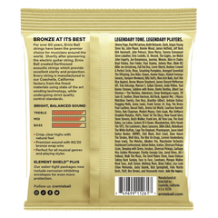 Ernie Ball Acoustic Guitar Strings 13-56 Gauge Ernie Ball Medium Earthwood 80/20 Bronze Acoustic Guitar Strings