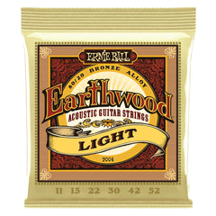 Ernie Ball Acoustic Guitar Strings Ernie Ball 2004 Earthwood Acoustic Guitar Strings, 80/20 Bronze Light
