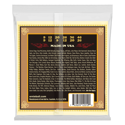 ernie ball acoustic guitar strings ernie ball 2010 earthwood 80/20 bronze 12string acoustic strings-light