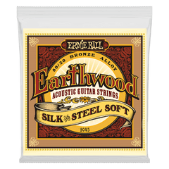 Ernie Ball Acoustic Guitar Strings Ernie Ball 2045 Earthwood 80/20 Bronze Silk & Steel Soft Acoustic Set