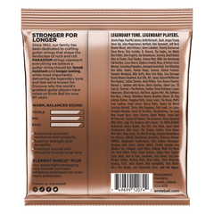 Ernie Ball Acoustic Guitar Strings Ernie Ball 2074 Paradigm Medium Phosphor Bronze Acoustic Guitar Strings 13-56 Gauge