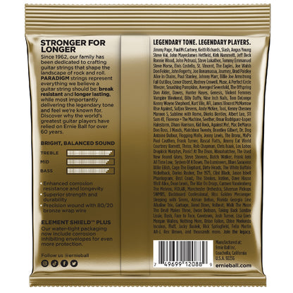 Ernie Ball Acoustic Guitar Strings Ernie Ball 2088 Paradigm 80/20 Bronze Acoustic Guitar Strings Light - 11-52