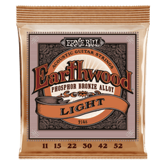 Ernie Ball Acoustic Guitar Strings Ernie Ball 2148 Earthwood Phosphor Bronze Acoustic Strings 11-52