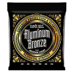 Ernie Ball Acoustic Guitar Strings Ernie Ball 2566 Acoustic Guitar Strings - Aluminum Bronze, .012-.054