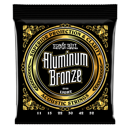 ernie ball acoustic guitar strings ernie ball 2568 aluminium bronze light acoustic guitar string set