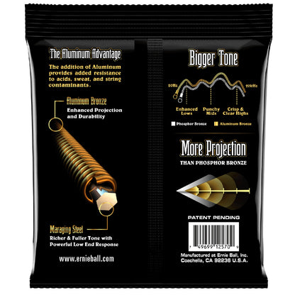 Ernie Ball Acoustic Guitar Strings Ernie Ball 2570 Aluminum Bronze Acoustic Guitar Strings   - Extra Light - .010-.050