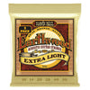 Ernie Ball Acoustic Guitar Strings Ernie Ball 3006 Extra Light Earthwood 80/20 Bronze Acoustic Guitar Strings 3 Pack - .10-.50