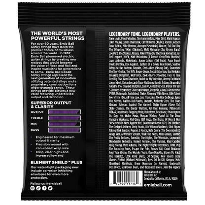 Ernie Ball Bass Guitar Strings Ernie Ball 2738 Power Slinky Cobalt Electric Bass 5 String - 50-135