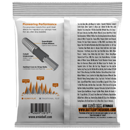 Ernie Ball Bass Guitar Strings Ernie Ball 2813 Hybrid Slinky Flatwound Electric Bass Strings - 45-105