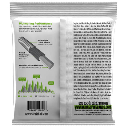 Ernie Ball Bass Guitar Strings Ernie Ball 2816 Regular Slinky 5-Strings Flatwound Electric Bass Strings - 45-130