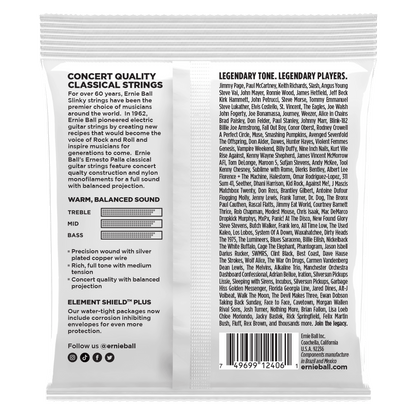 Ernie Ball Classical Guitar Strings Ernie Ball 2406 Acoustic Guitar Strings - Ernesto Palla, Nylon