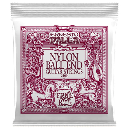 Ernie Ball Classical Guitar Strings Ernie Ball 2409 Ernesto Palla Black And Gold Ball-End Nylon Classical Guitar Strings