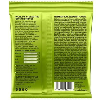 Ernie Ball Electric Guitar Strings .010 - .046 Ernie Ball 3221 Regular Slinky Nickel Wound Electric Guitar Strings 3 Pack 10-46 