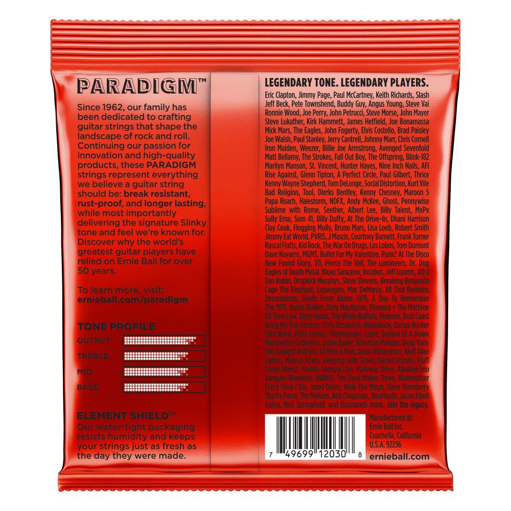 ernie ball electric guitar strings .010 - .062 ernie ball 2030 skinny top heavy bottom slinky paradigm 7 string electric guitar strings 10-62   