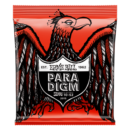 ernie ball electric guitar strings ernie ball 2015 paradigm slinky electric guitar strings skinny top heavy bottom - 10-52