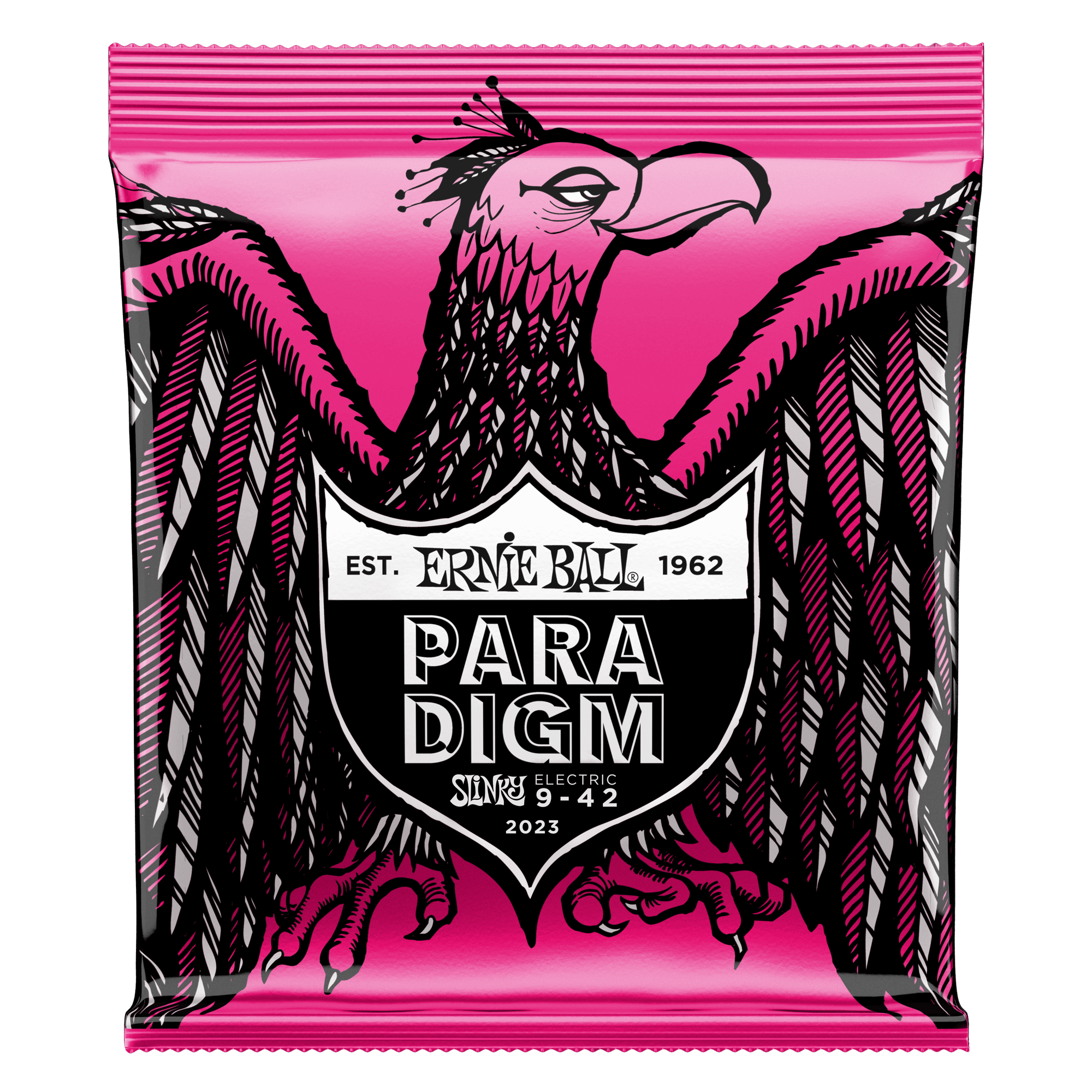 ernie ball electric guitar strings ernie ball 2023 paradigm super slinky paradigm electric guitar strings - 9-42