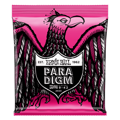 ernie ball electric guitar strings ernie ball 2023 paradigm super slinky paradigm electric guitar strings - 9-42