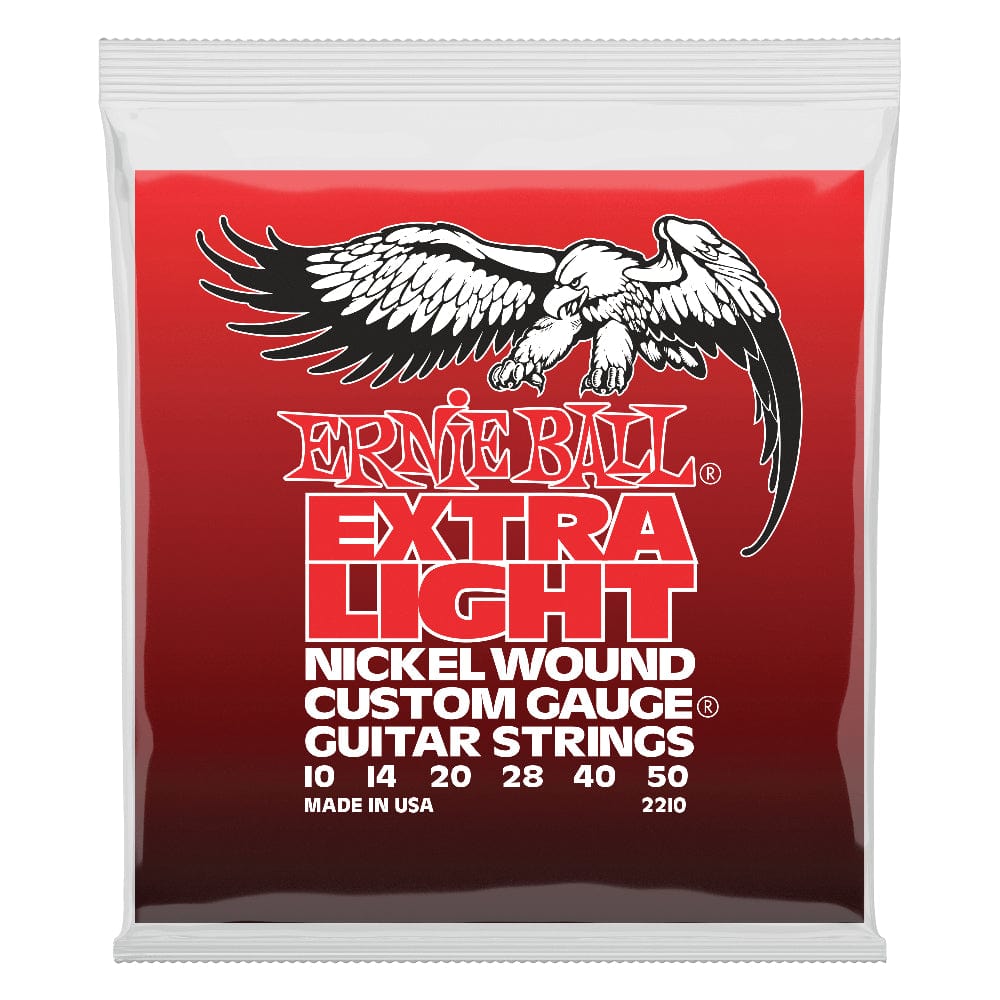 Ernie Ball Electric Guitar Strings Ernie Ball 2210 Nickel Wound Extra Light 10-50 Electric Guitar String Set