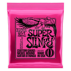 Ernie Ball Electric Guitar Strings Ernie Ball 2223 Super Slinky Custom Gauge Electric Guitar Strings
