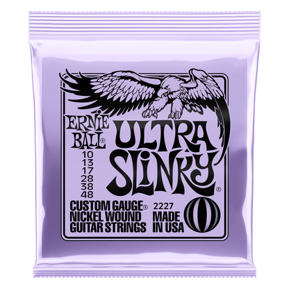 ernie ball electric guitar strings ernie ball 2227 ultra slinky nickel wound electric guitar strings