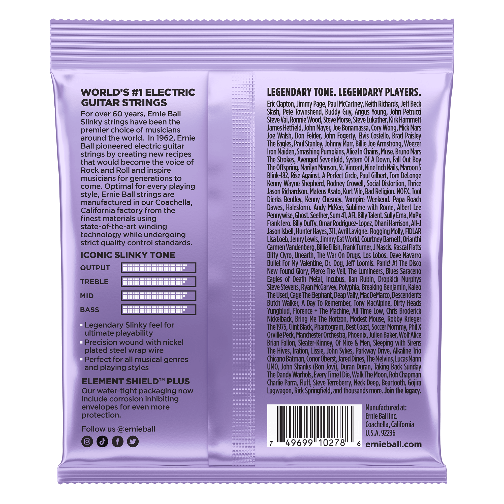 ernie ball electric guitar strings ernie ball 2227 ultra slinky nickel wound electric guitar strings